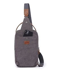 Tsd Brand Madrone Convertible Canvas Sling Bag