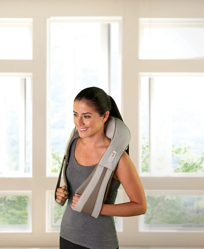Homedics Nms-620HA Shiatsu Deluxe Neck & Shoulder Massager with Heat