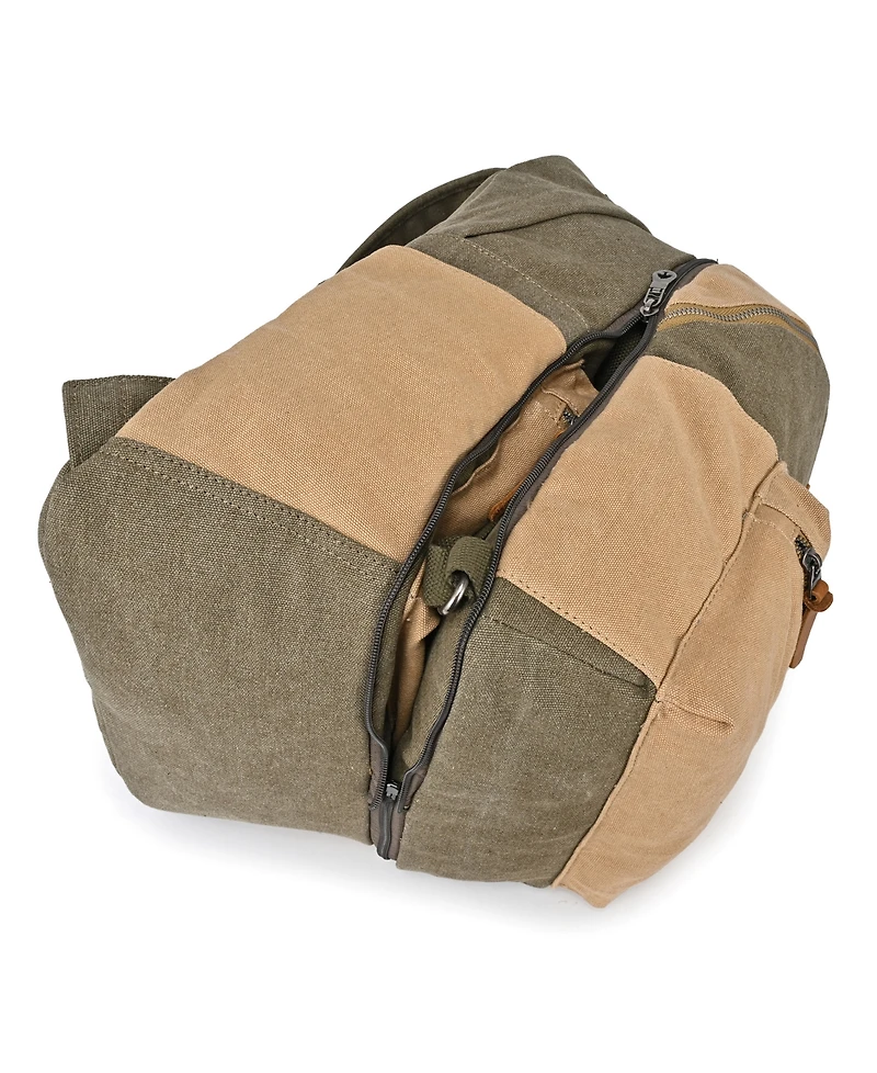Tsd Brand Trail and Tree Double Canvas Backpack