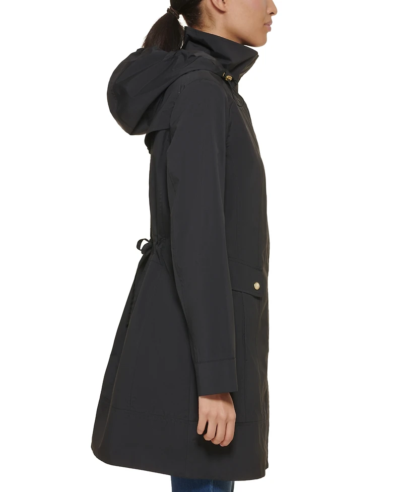 Cole Haan Packable Hooded Raincoat