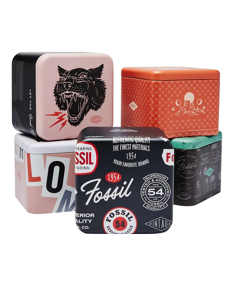 Fossil Men's Neutra Brown Leather Strap Watch 42mm