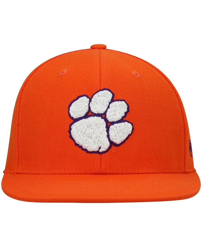 Men's Top of the World Orange Clemson Tigers Team Color Fitted Hat