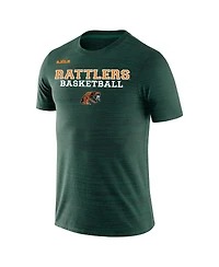Men's Nike x LeBron James Green Florida A&M Rattlers Velocity Legend Space-Dye T-shirt