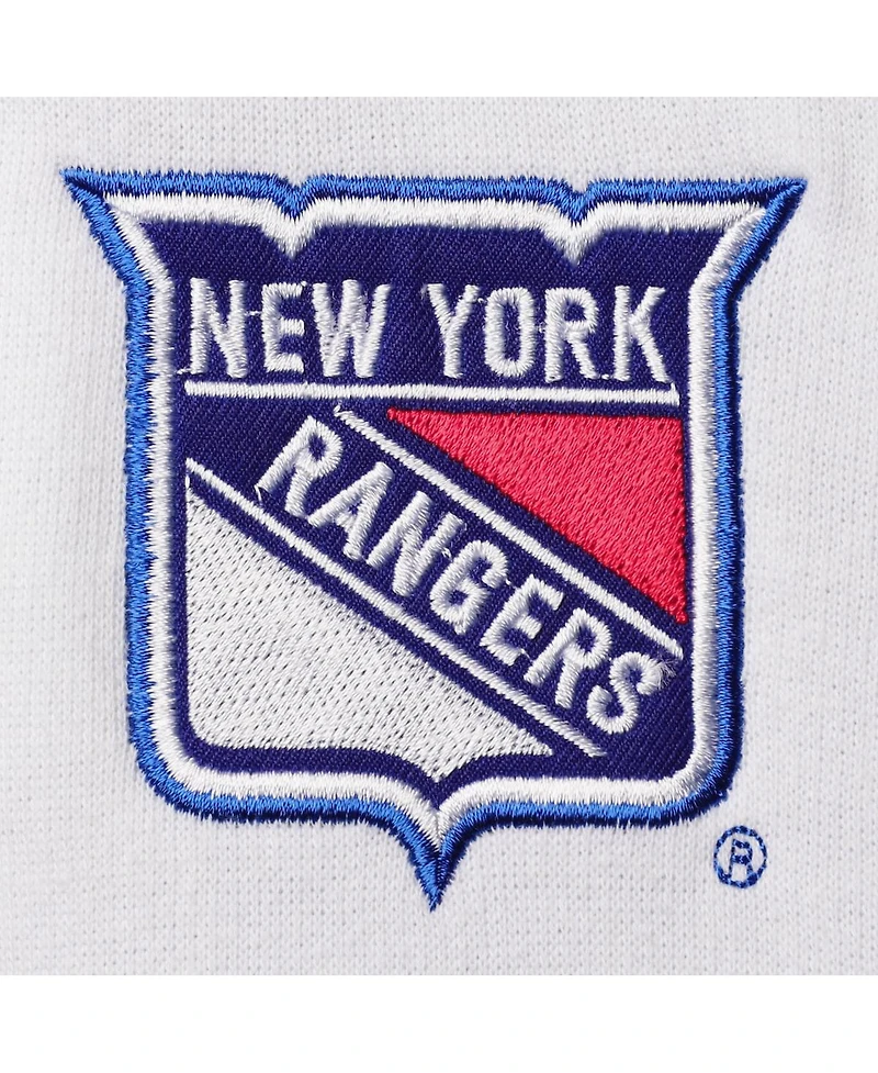 Men's Profile Artemi Panarin Blue New York Rangers Big and Tall Colorblock Full-Zip Hoodie