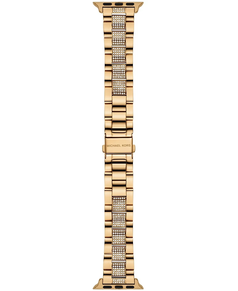 Michael Kors Gold-Tone Stainless Steel Band for Apple Watch 38mm, 40mm, 41mm