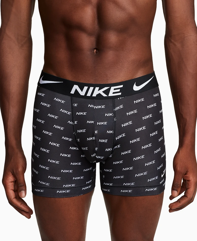 Nike Men's 3-Pack Dri-Fit Essential Micro Boxer Briefs