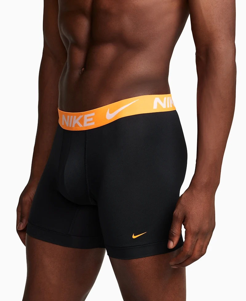 Nike Men's 3-Pack Dri-Fit Essential Micro Boxer Briefs