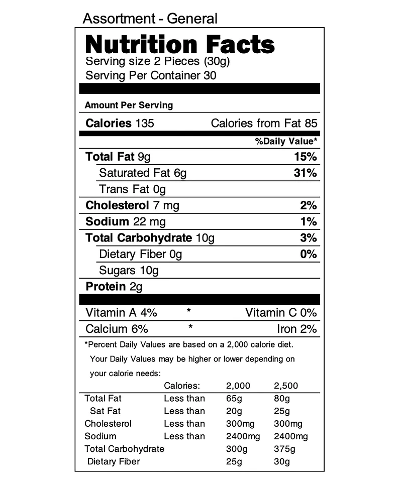 Leonidas Chocolate Ballotin Gift Box Collection