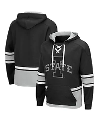 Men's Colosseum Iowa State Cyclones Lace Up 3.0 Pullover Hoodie
