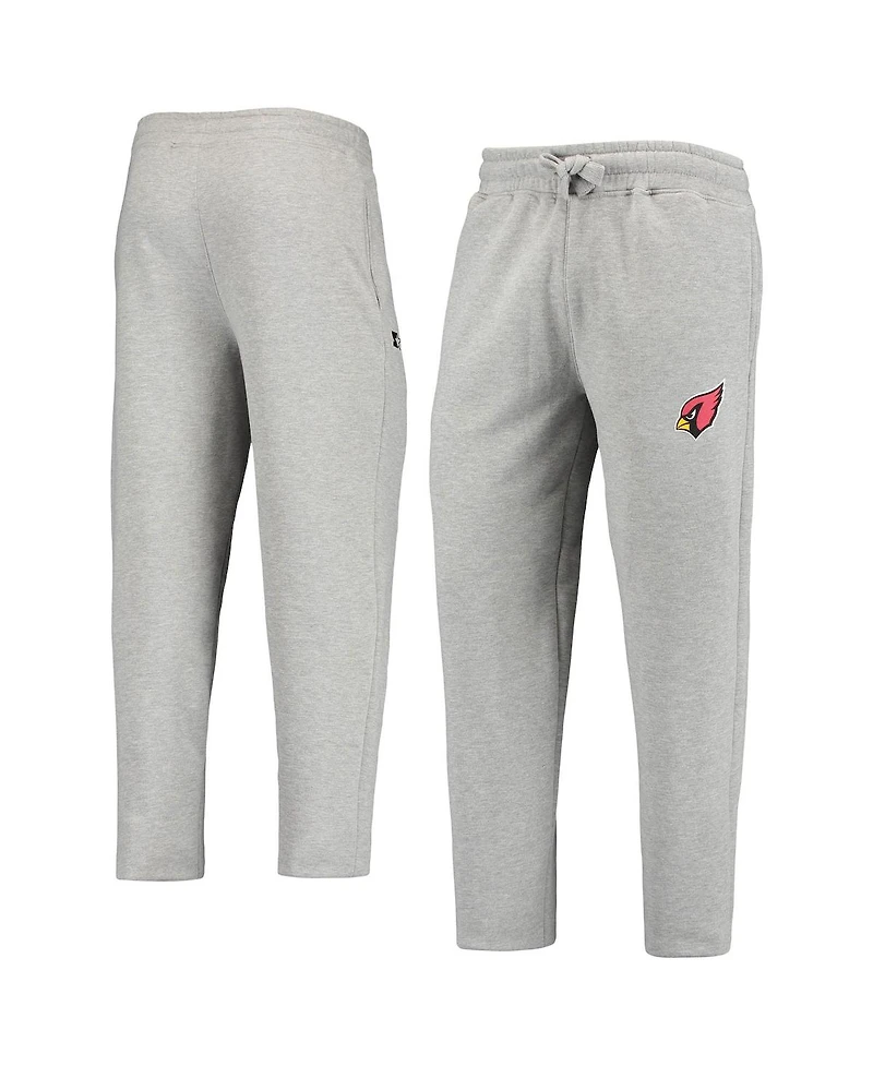 Men's Gray Arizona Cardinals Starter Option Run Sweatpants
