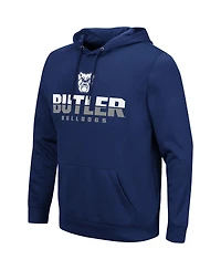 Men's Colosseum Navy Butler Bulldogs Lantern Pullover Hoodie