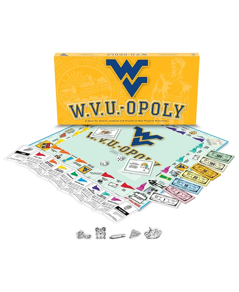 Wvu-Opoly Board Game