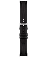 Tissot Men's Seastar 2000 Professional Powermatic 80 Automatic Black Rubber Strap Watch 46mm