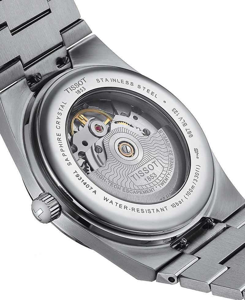 Tissot Men's Prx Powermatic 80 Automatic Stainless Steel Bracelet Watch 40mm