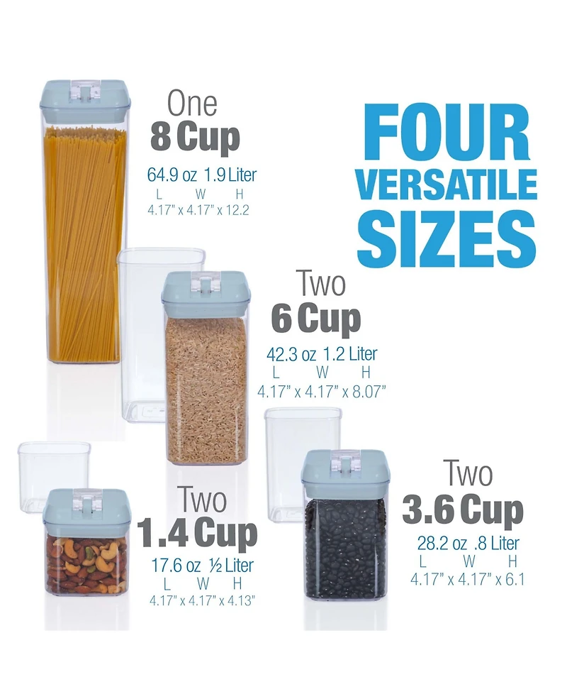 Food Storage Container, Set of 7