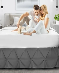 Nestl Bedding 14" Tailored Pinch Pleated Bedskirt