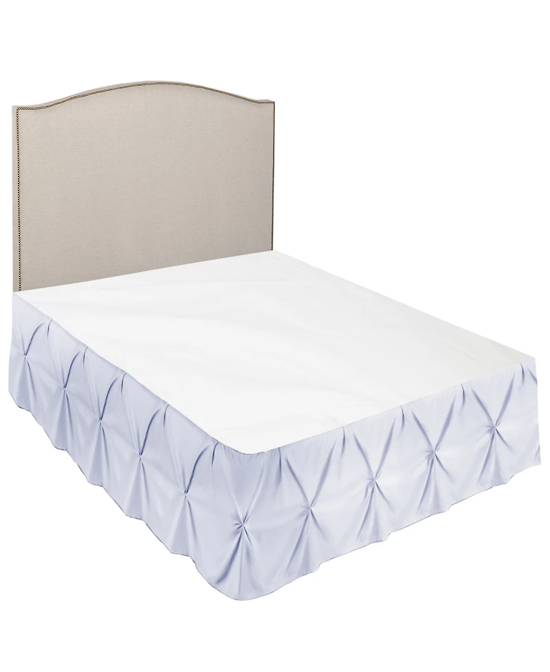 Nestl Bedding 14" Tailored Pinch Pleated Bedskirt