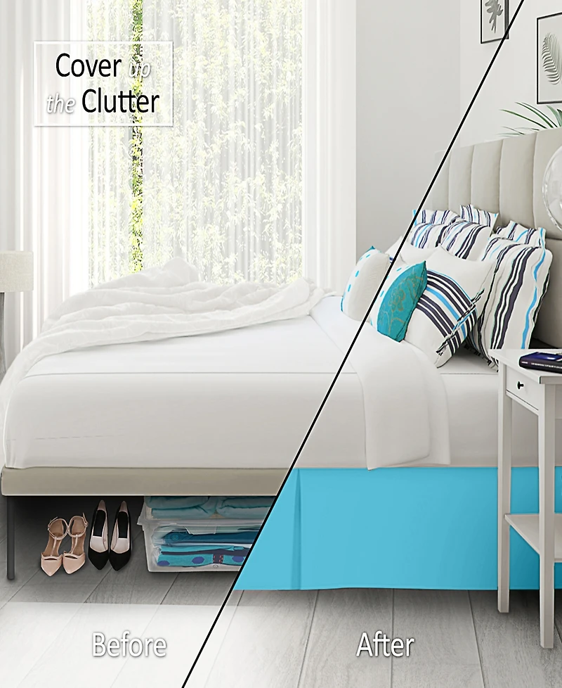 Nestl Premium 14" Tailored Drop Bedskirt