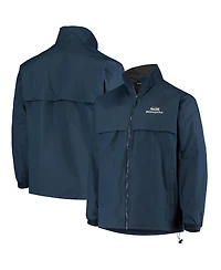 Men's Dunbrooke Navy Seattle Seahawks Triumph Fleece Full-Zip Jacket