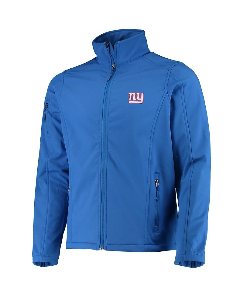 Men's Dunbrooke Royal New York Giants Sonoma Softshell Full-Zip Jacket