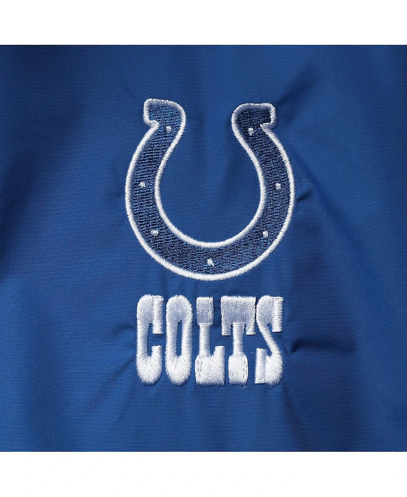 Men's Dunbrooke Royal Indianapolis Colts Triumph Fleece Full-Zip Jacket
