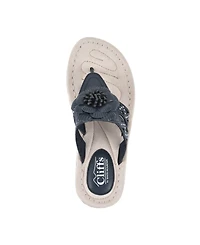 Cliffs by White Mountain Women's Cynthia Thong Sandal