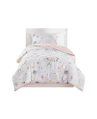 Intelligent Design Celia Starry Sky Metallic -Pc. Comforter Set