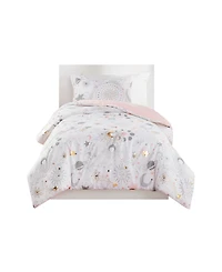 Intelligent Design Celia Starry Sky Metallic 4-Pc. Comforter Set, Full/Queen