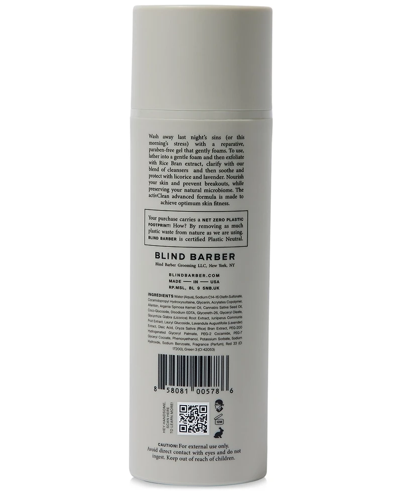 Blind Barber activClean Rice Bran Cleanser
