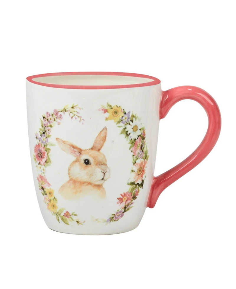 Certified International Easter Garden 5.75" Assorted Mugs, Set of 4