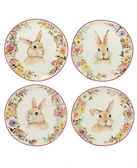 Certified International Easter Garden Dinnerware Set, 16 Pieces