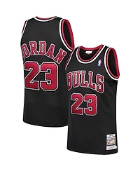 Men's Mitchell & Ness Michael Jordan Chicago Bulls 1997-98 Hardwood Classics Authentic Player Jersey