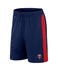 Men's Navy Minnesota Twins Iconic Break It Loose Shorts