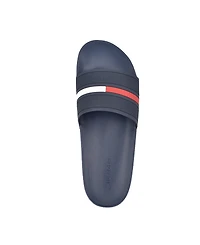 Tommy Hilfiger Men's Redder Flag Logo Pool Slide Sandals