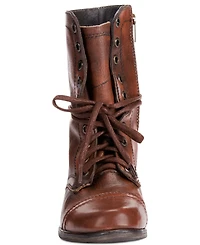Steve Madden Women's Troopa Lace-up Combat Boots