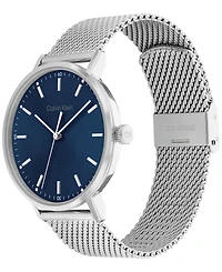 Calvin Klein Stainless Steel Mesh Bracelet Watch 42mm