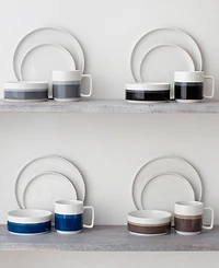 Noritake ColorStax Stripe Place Setting, 4 Piece