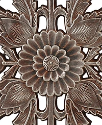 Madison Park Botanical Panel Carved Wall Set, 2 Piece