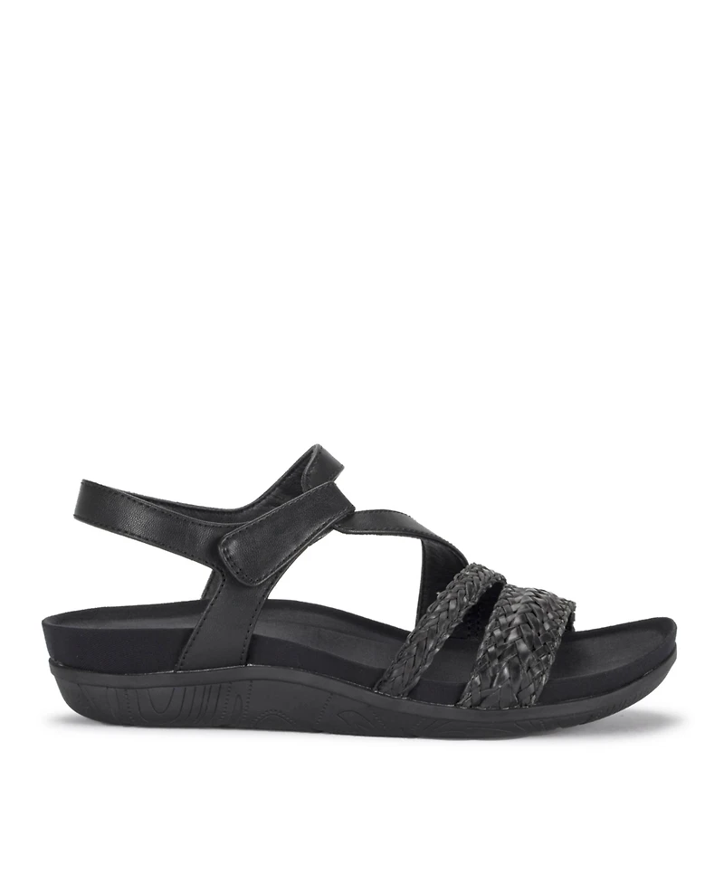 Baretraps Women's Jalen Asymmetrical Flat Sandals