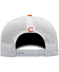 Men's Top of the World Orange, White Clemson Tigers Trucker Snapback Hat