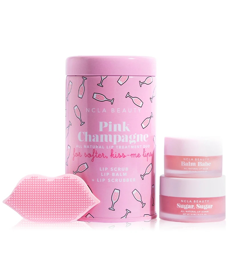 Ncla Beauty 3-Pc. Pink Champagne Lip Treatment Set