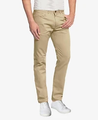 Galaxy By Harvic Men's 5-Pocket Ultra-Stretch Skinny Fit Chino Pants
