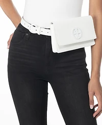 Giani Bernini Buckle Logo Fanny Pack, Exclusively at Macy's