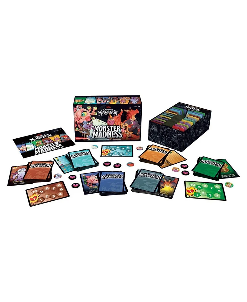 Dungeon Mayhem - Monster Madness Card Game, 218 Piece