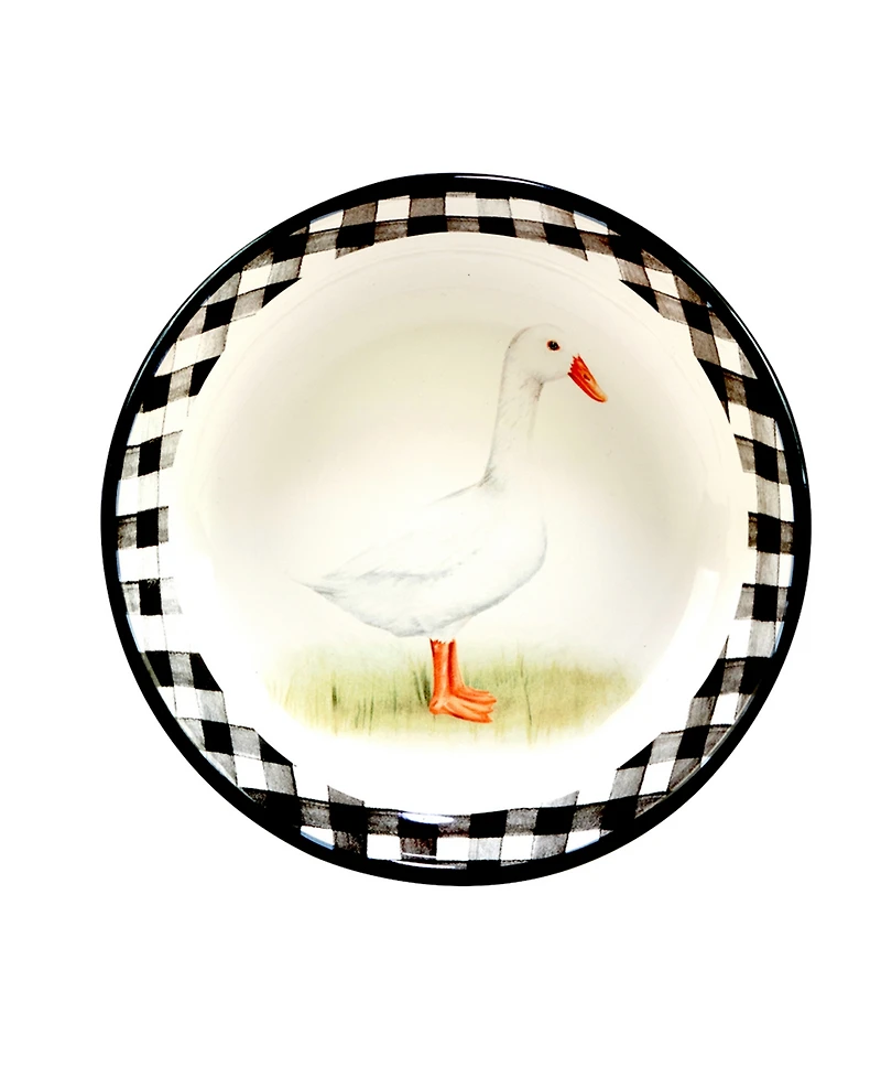 Certified International On The Farm Soup Bowl, Set of 4