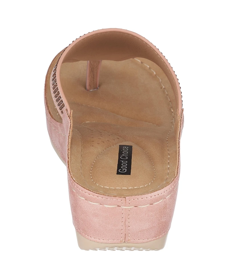 Gc Shoes Women's Kiara Wedge Sandals
