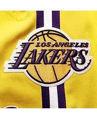 Men's Pro Standard LeBron James Gold Los Angeles Lakers Player Replica Shorts