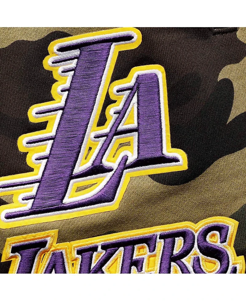 Men's Pro Standard Camo Los Angeles Lakers Team Shorts