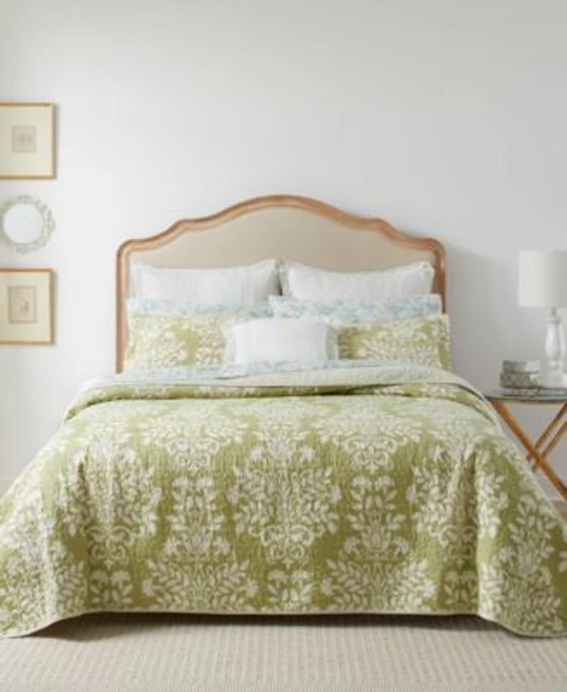Laura Ashley Rowland Cotton Reversible Quilt Sets