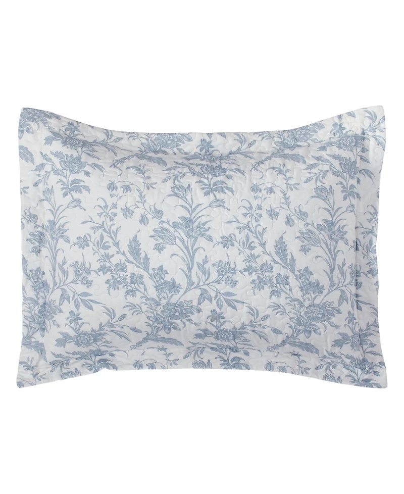 Laura Ashley Amberley Cotton Reversible 3-Pc. Quilt Set